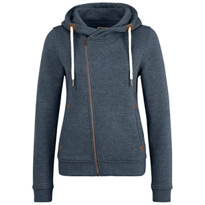 Abbildung von Oxmo Oxvicky Sweatjacke, Damen, Größe: Large, Ins bl mel