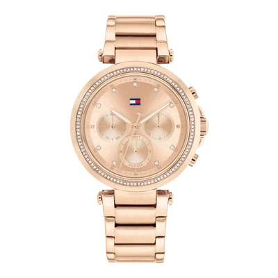 Abbildung von Tommy Hilfiger Emily Uhr Rose goldcoloured, Damen, Größe: One Size, gold coloured