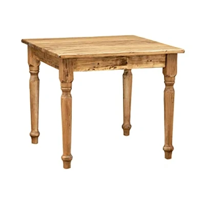 Abbildung von Esstisch klein 90x90 cm Made in Italy Küchentisch 2/4 personen holz massiv