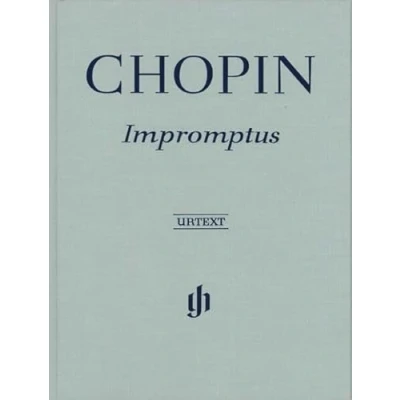 Abbildung von Impromptus für Klavier; Leinen: Besetzung: Klavier zu zwei Händen (G. Henle Urtext Ausgabe)