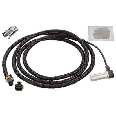 Abbildung von FEBI BILSTEIN 106320 ABS Sensor Vorderachse rechts mit Hülse, Fett 1800 2195 MAN: TGS