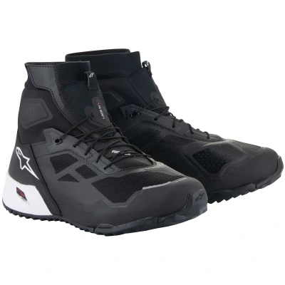 Abbildung von Alpinestars CR 1 Motorradschuhe schwarz / weiss 44