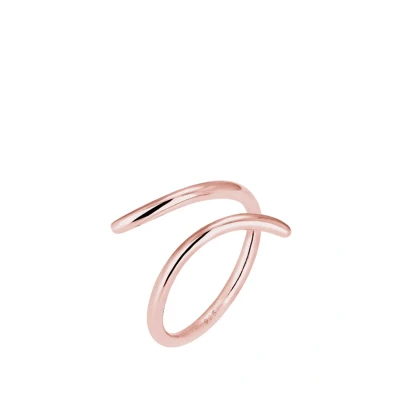 Abbildung von Elli Statement Ring, Damen, Größe: 54, Roségoldfarben