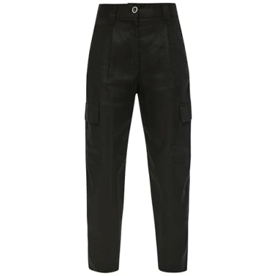 Abbildung von s.Oliver MIT Taschen Cargohose, Damen, Größe: 38, Schwarz