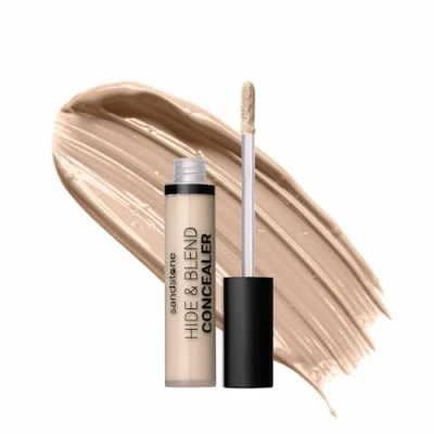 Abbildung von Sandstone Scandinavia hypoallergener Concealer beige N4 Zum Abdecken von Rötungen, Augenringen Abdeckstift gesicht Unisex Make up vegan und allergiezertifiziert schminke