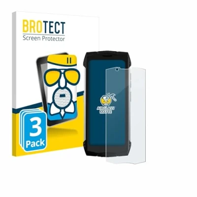 Abbildung von BROTECT Entspiegelungs Schutzglas für Doogee S Mini (3 Stück) Schutz Folie Panzerfolie Glas Matt [Extrem Kratzfest 9H, Anti Reflex]