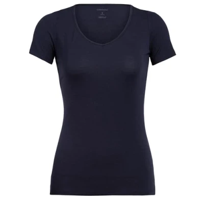 Abbildung von Icebreaker Merino 150 Light Weight Siren Sweetheart Unterhemd/shirt, Damen, Größe: Small, Midnight navy