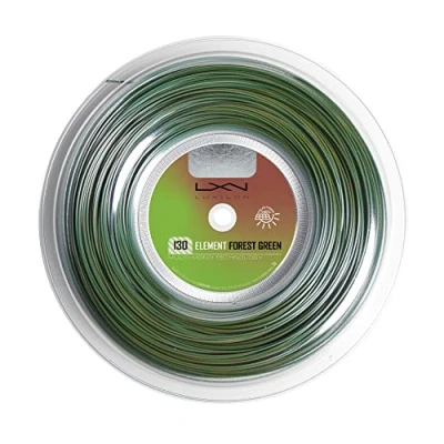 Abbildung von Wilson Luxilon Tennissaite Element, 200 m Rolle, Forest Green (Grün), 1,30 mm,