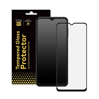 Abbildung von RhinoShield Displayschutz kompatibel mit [Galaxy A13 (4G)] 9H 3D Gebogenes Edge to Glas Vollständige Abdeckung Klarer &amp; kratzfester