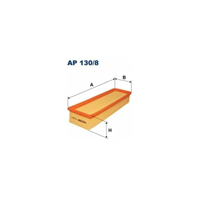 Abbildung von Luftfilter FILTRON AP 130/8