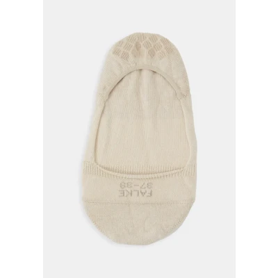 Abbildung von FALKE Damen Invisible Step Medium Cut Box W IN Baumwolle unsichtbar einfarbig 1 Paar Füßlinge, Beige (Cream 4011) neu umweltfreundlich, 35 36