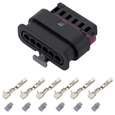 Abbildung von ZEALfix Rücklicht Stecker, 6 polig, kompatibel mit BMW 1er , 2er 3er 4er Serie F20, F21, F30, F31, F22, F23, F28, M2, F32, F33, F36