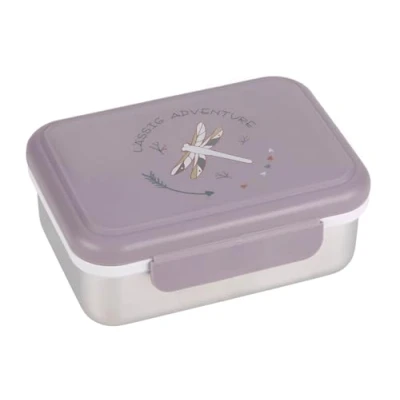 Abbildung von LÄSSIG Lunchbox Adventure, Dragonfly, Edelstahl, Polyprophylen (PP), Silikon, (1 tlg)