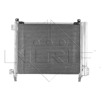 Abbildung von NRF EASY FIT 350228 Klimakondensator mit Trockner, Dichtring 15,5 10,1 Aluminium 462 NISSAN: MICRA 4