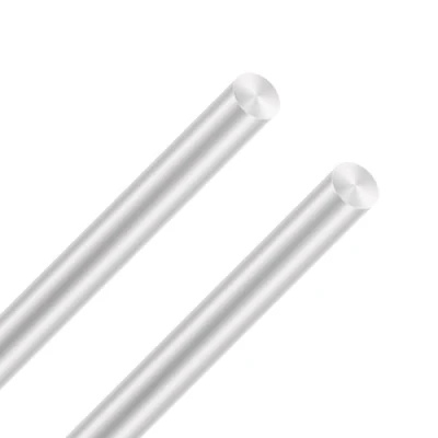 Abbildung von LAVMHAB 6063 Aluminium Rundstab 12mm x 300mm, solide runde Schäfte Stäbe für DIY Bastelmodelle (2 Stück)