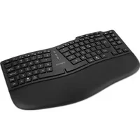 Abbildung von Kensington Pro Fit Ergo KB675 EQ Tastatur, QWERTZ, 2,4 GHz Bluetooth, kabellose, aufladbare TKL kompatibel mit Windows und macOS, aus 43 % Post Consumer Recyclingmaterial (K75491DE)