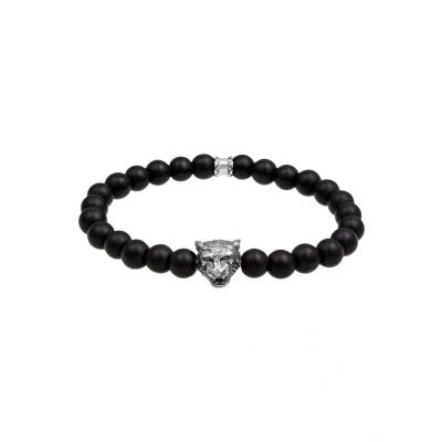 Abbildung von Kuzzoi Tiger HEAD Armband, Herren, Größe: 23, Black