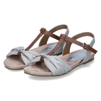 Abbildung von TOM Tailor Riemensandalette, Damen, Größe: 39, Beige Schuhe