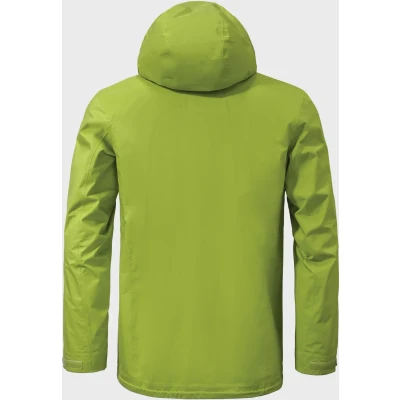 Abbildung von Schöffel Aiplspitz Regenjacke / wasserabweisende Jacke, Herren, Größe: 56, Grün