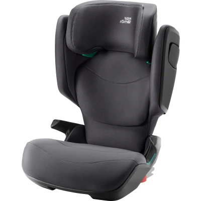 Abbildung von BRITAX RÖMER Kindersitz KIDFIX PRO M, für Kinder von 100 150 cm (i Size) mit und ohne ISOFIX, 3,5 12 Jahre, Midnight Grey Classic