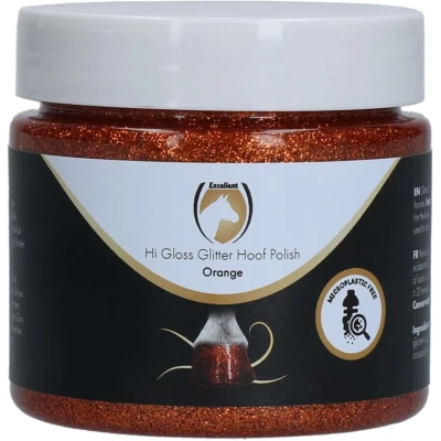 Abbildung von Excellent Huflack Hi Gloss Glitter Orange