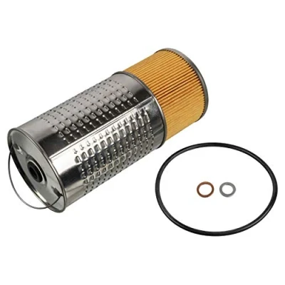 Abbildung von FEBI BILSTEIN 109163 Ölfilter mit Dichtring Filtereinsatz MERCEDES BENZ: T1 Bus, T1/TN Kasten / Kombi, UNIMOG