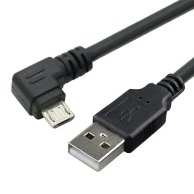 Abbildung von Xiwai Rechtwinkliger 90 Grad Micro USB Stecker auf Stecker, Datenkabel, 1.5 m