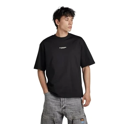 Abbildung von G Star Center Chest BOXY Tshirt basic, Herren, Größe: Medium, Black