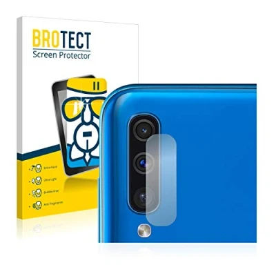 Abbildung von BROTECT Schutzglas für Samsung Galaxy A50 (NUR Kameraschutz) Schutzfolie Panzer Folie Glas [Extrem Kratzfest 9H, Anti Fingerprint, Ultra Transparent]