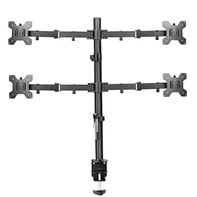 Abbildung von Suptek Monitor Halterung 4 Monitore Für 13&quot; 27&quot; Bildschirme Bildschirmständer (80cm Stange) MD6884