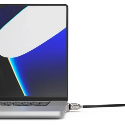 Abbildung von Compulocks The LEGDE Sicherheitsadapter für MacBook Pro M1/M2 14&quot; mit Sicherheitskabel Schlüssel