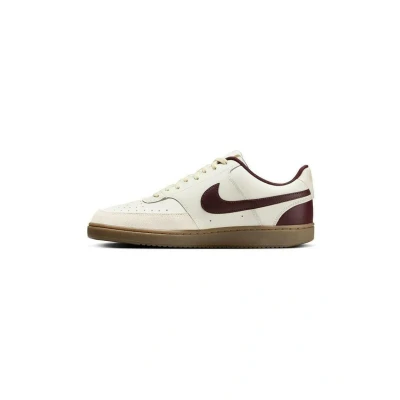 Abbildung von NIKE Herren Court Vision LO Sneaker, Sail/Burgundy Crush Lt Khaki, 44 EU