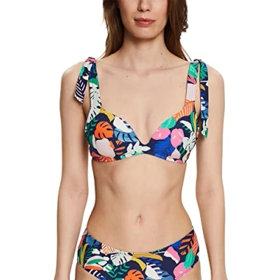 Abbildung von ESPRIT Damen Bora Beach RCS New pad.Bra Bikini, Navy 4, 40B