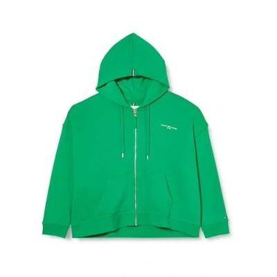 Abbildung von Tommy Hilfiger Curve Kapuzensweatshirt CRV 1985 REG MINI CORP ZP HOODIE Große Größen