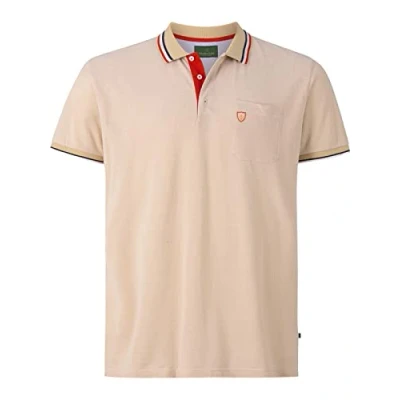 Abbildung von Charles Colby EARL IVOR Poloshirt, Herren, Größe: 3XL, Beige melange
