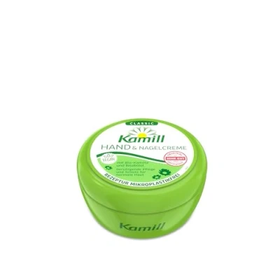 Abbildung von Kamill Hand und Nagelcreme Classic 250ml Bio Kamille aus kontrolliert biologischem Anbau versorgt die Haut mit beruhigender Pflege, Regeneration Feuchtigkeit