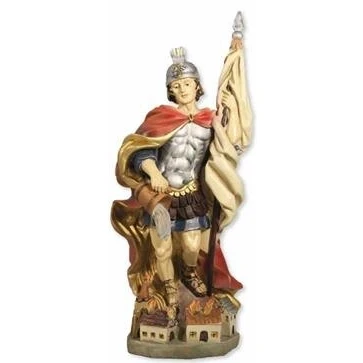 Abbildung von Unbekannt Heiligenfigur Heiliger Florian Höhe 20cm