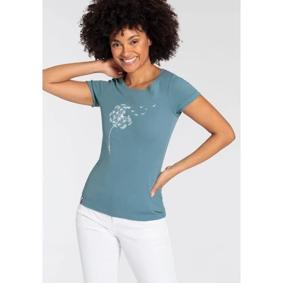 Abbildung von KangaROOS Kurzarmshirt, mit filigranem Brustprint