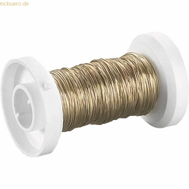 Abbildung von 5 x Knorr prandell Golddraht 0,4mmx17m echt vergoldet