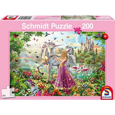 Abbildung von Schmidt Spiele Puzzle Schöne Fee im Zauberwald, 200 Puzzleteile
