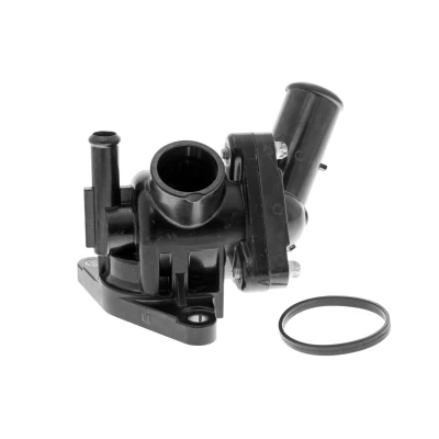 Abbildung von ACKOJA A70 99 0032 Kühlwasserthermostat 82 mit Dichtung Sensor integriertes Gehäuse, Kunststoffgehäuse TOYOTA: Auris Schrägheck, Verso S