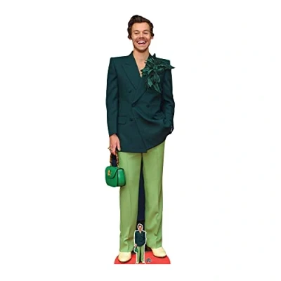 Abbildung von Star Cutouts CS1067 Harry S Green Lifesize Pappaufsteller mit Mini