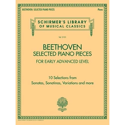 Abbildung von Beethoven Selected Piano Pieces: Early Advanced Level Schirmer&#039;s Library of Musical Classics