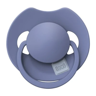 Abbildung von Beruhigender Sauger Silikon dynamisch LOVI Prime 0 6m 1 Stück Sterilisationskapsel, Saugreflex, antiallergisch, BPA frei (Blue, 6)