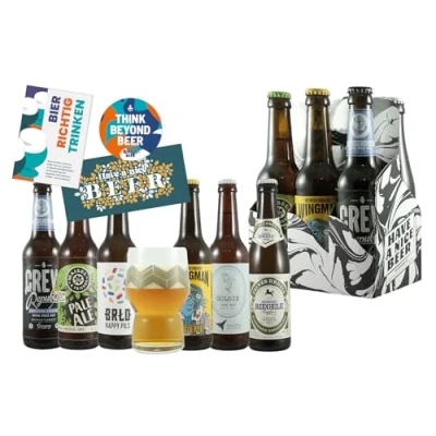 Abbildung von Craft Beer 6er Träger 6 ausgezeichnete Premium Biere, Bier Geschenke für Männer, Geschenk, Craftbeer Geschenk Paket