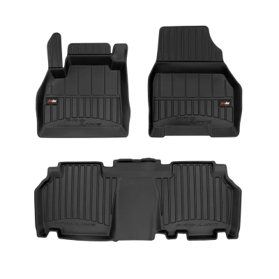Abbildung von FROGUM proLine 3D 3D425217 Fußmattensatz Gummi vorne und hinten 3 schwarz Maßgefertigt MERCEDES BENZ: Citan Tourer / Kombi
