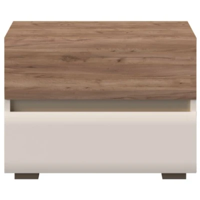 Abbildung von Places of Style Nachtkommode &quot;Invictus&quot;, UV lackiert, mit Soft Close Funktion