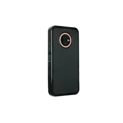 Abbildung von caseroxx Schutz Hülle TPU kompatibel mit Gigaset GX4 / Pro, Gummi Handy Tasche schwarz