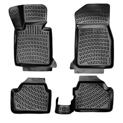 Abbildung von Trimak Auto Fußmatte, BMW 1er (E87, E81, E82) 2004 2011 Gummimatten Autofußmatten