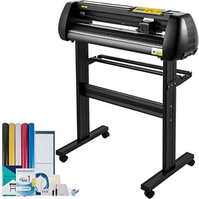 Abbildung von VEVOR Papierschneidegerät 720mm Bodenständer Plottermaschine Schnittgeschwindigkeit 10800mm/s